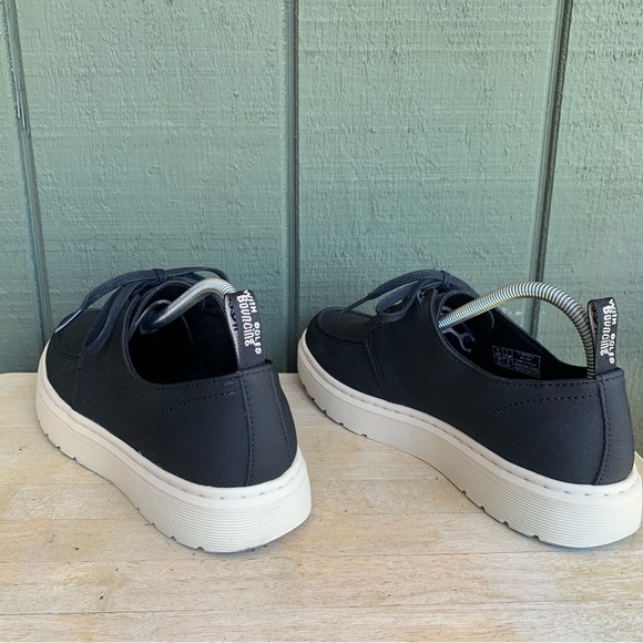 Dr. Martens Walden Black Canvas Lace-Up Casual Oxford Shoes Women’s Size 8 - Picture 6 of 12